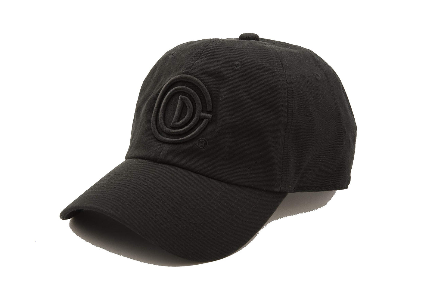 GOD CREATED 3D Logo Flexfit Cap Black