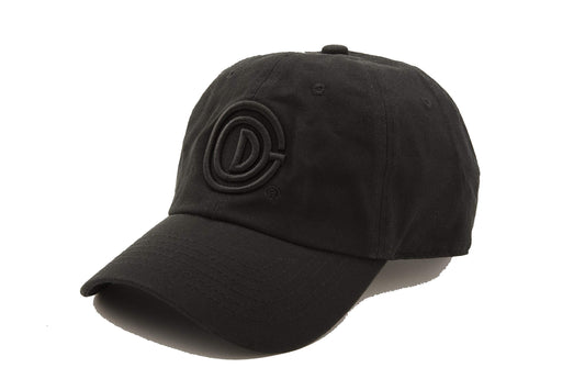 GOD CREATED 3D Logo Adjustable Cap Black