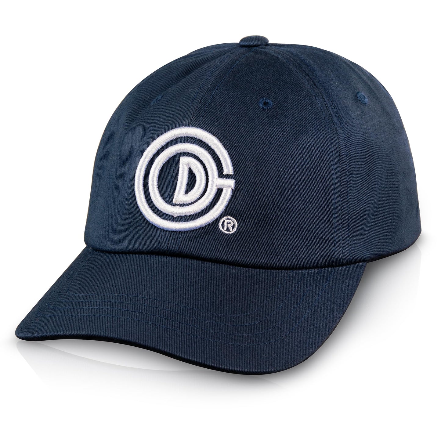 GOD CREATED 3D Logo Adjustable Cap Navy