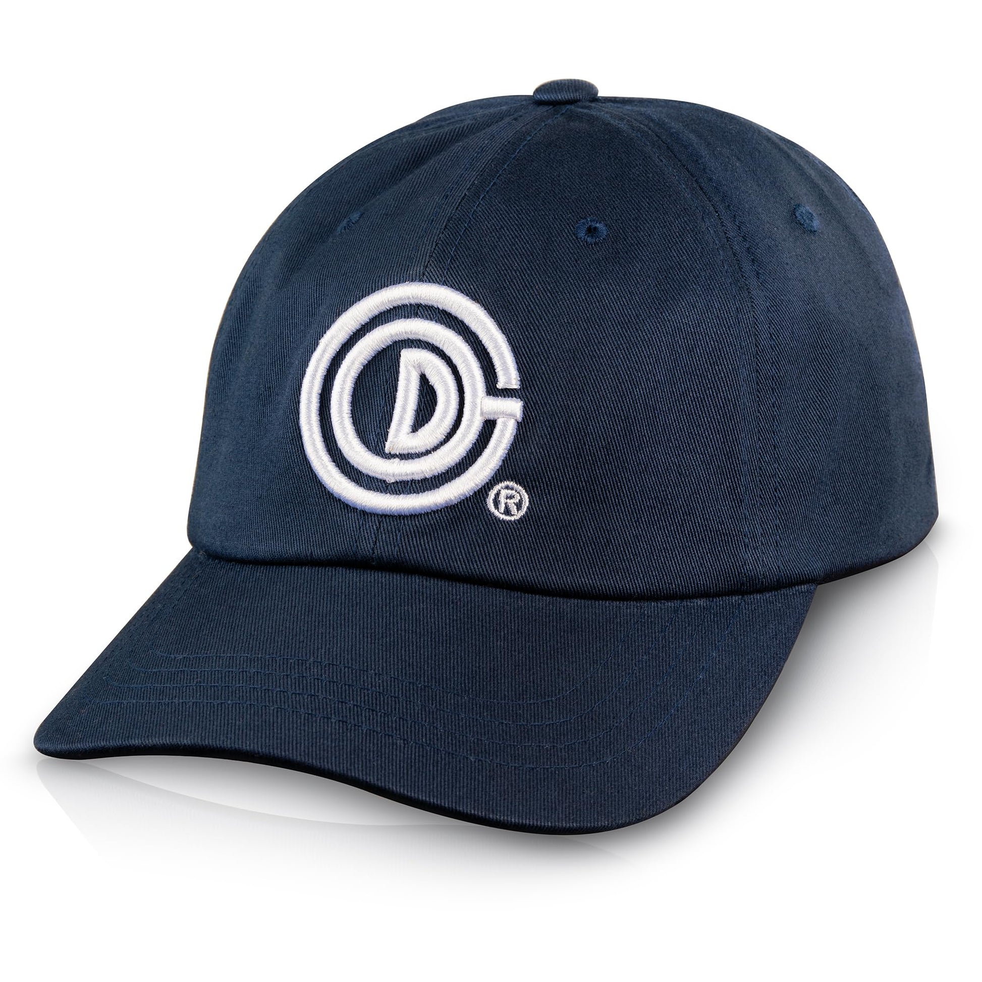GOD CREATED 3D Logo Adjustable Cap Navy
